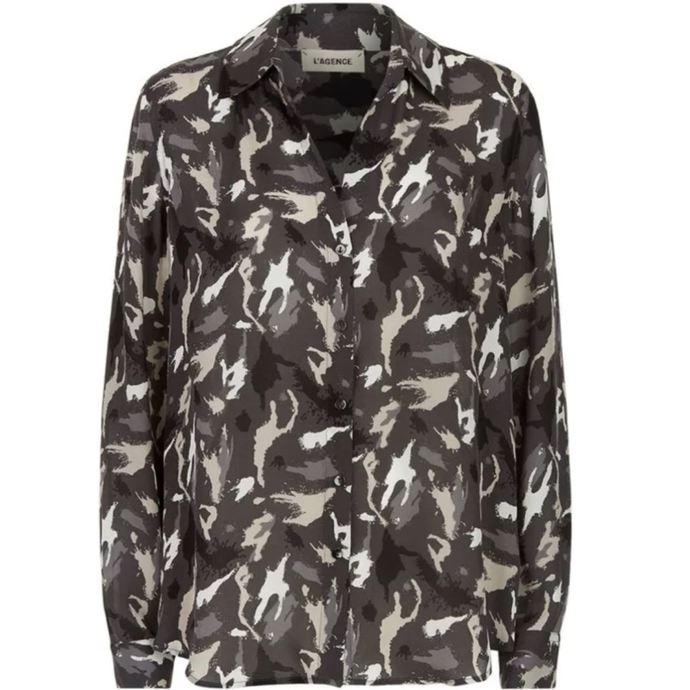 L'Agence Nina Long Sleeve Blouse - Picture 2 of 9